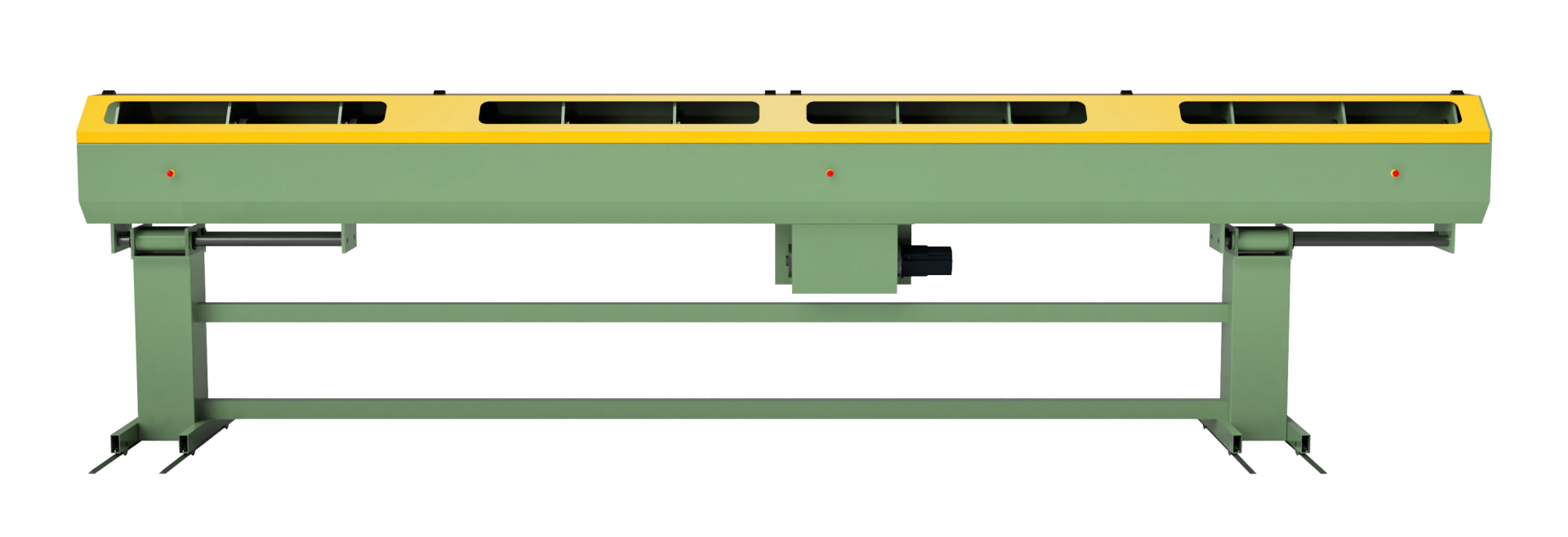 GF SZ stranding machine - high-speed SZ strander for power cables, building wires and flexible cords, front view