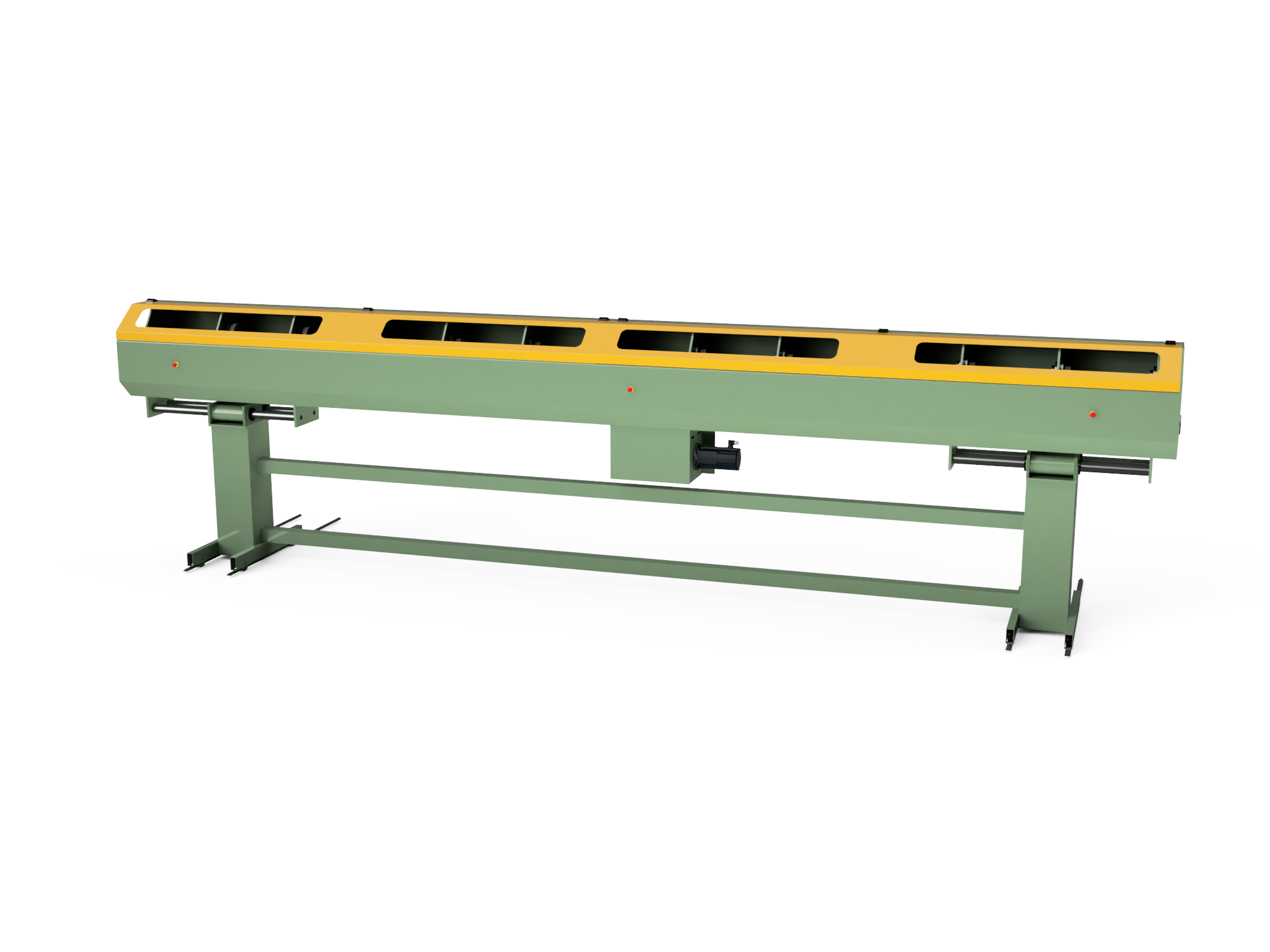 GF SZ stranding machine - side profile of the high-speed SZ strander for cable production